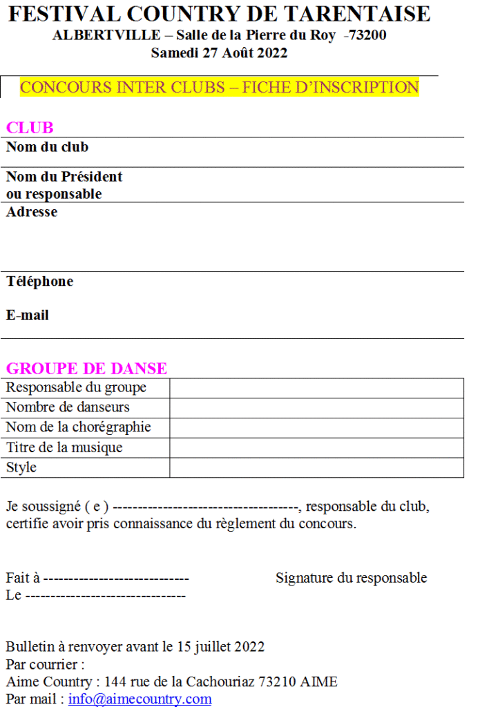 fiche inscription concours interclubs 2022